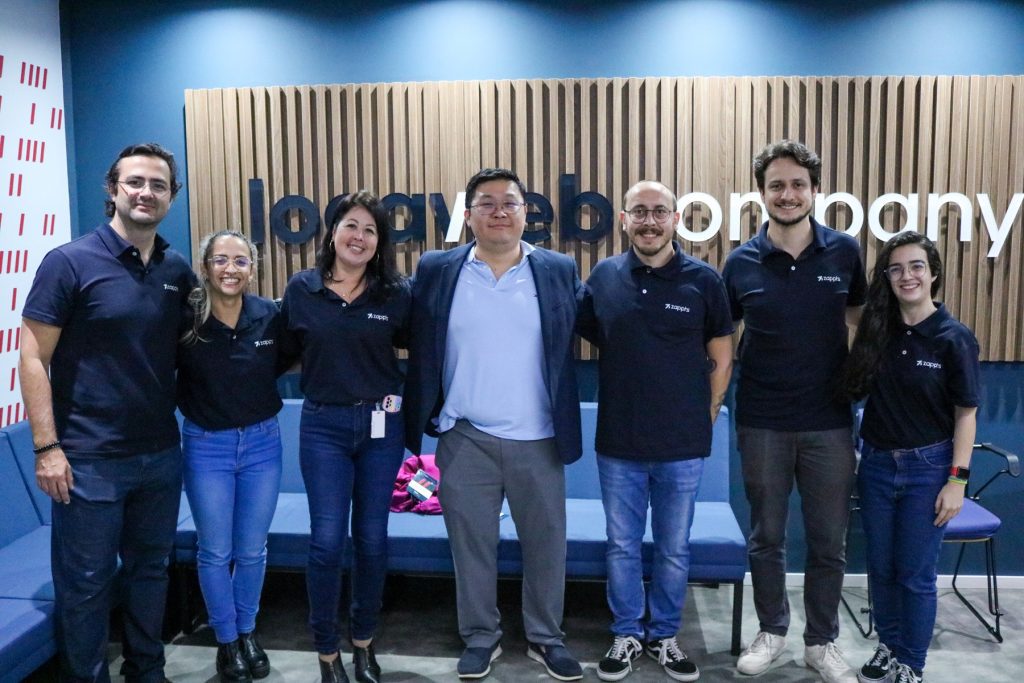 Zappts team in a collaborative environment