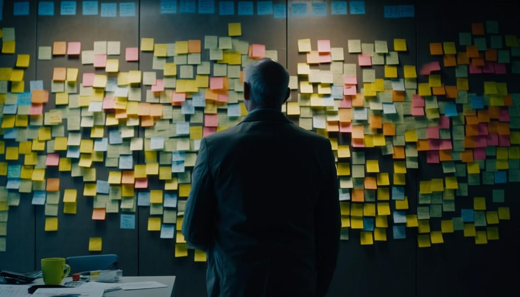 Visual representation of agile team practices