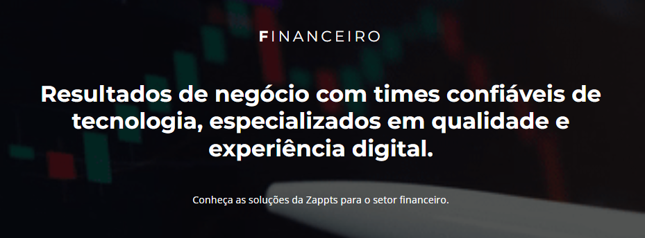 Banner financeiro