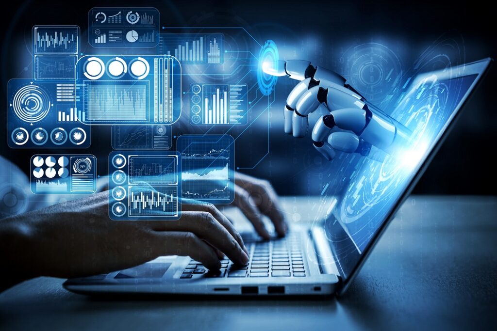Future artificial intelligence robot cyborg 1