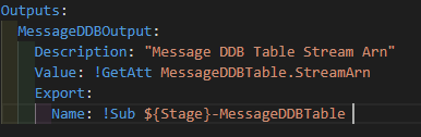 CloudFormation Outputs
