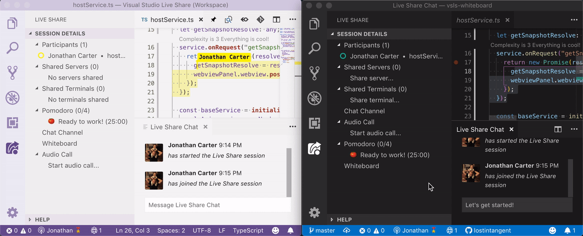 Live Share Pomodoro