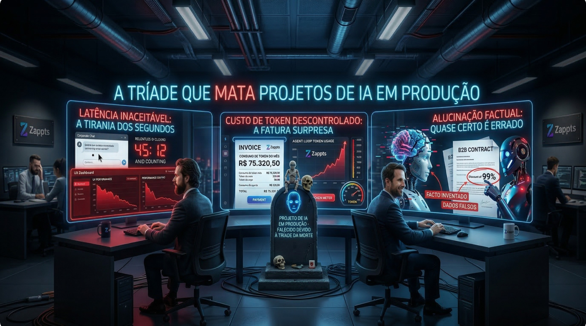 Latência, Custo e Alucinação: A Tríade que mata projetos de IA em Produção