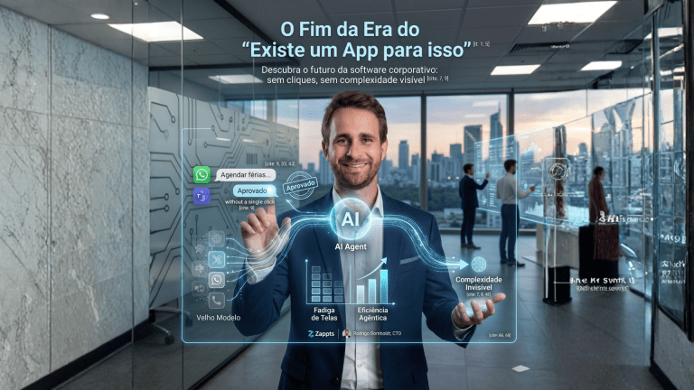 O Fim do App: Por que interfaces conversacionais vão dominar seu mercado?