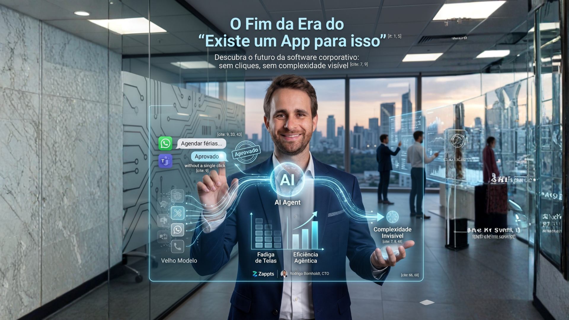 O Fim do App: Por que interfaces conversacionais vão dominar seu mercado?